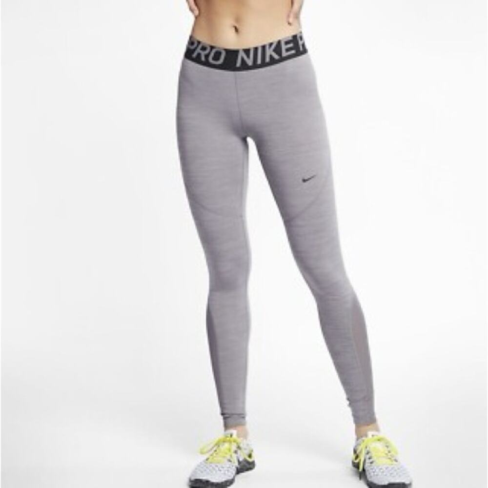 Nike Pro 365 Training Leggings Grey Small